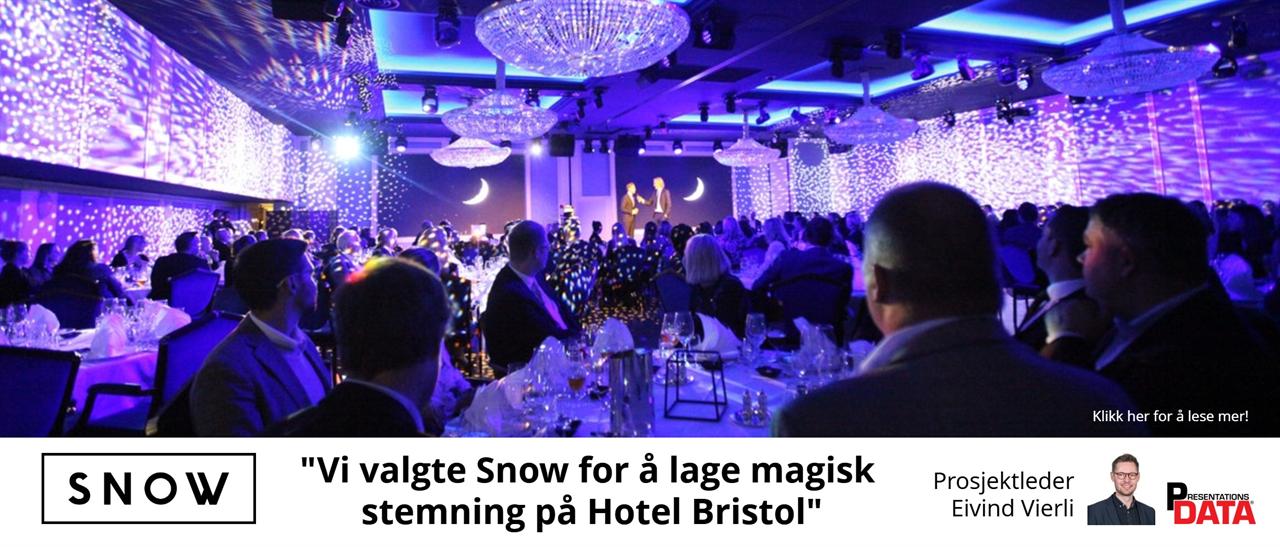 Magisk med Snow Professional Lighting